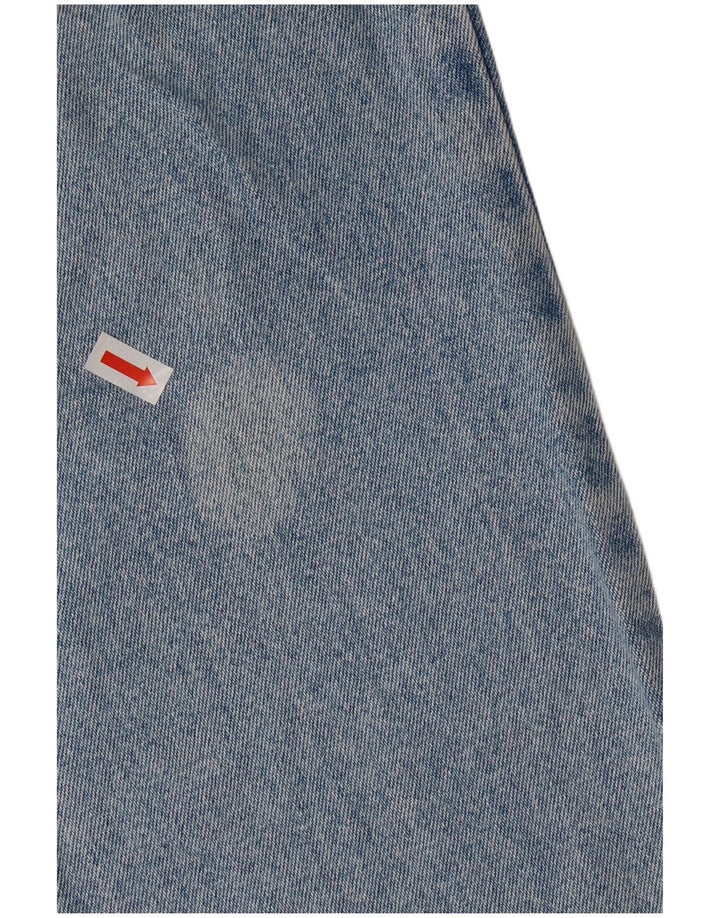 Roccobarocco Calça Jeans Feminina Cintura Alta Cônica IT 45 Médio W31 L31 Azul