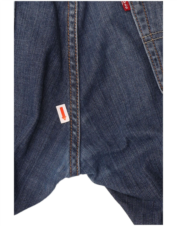 LEVI'S Masculino 511 Slim Jeans W32 L32 Azul Algodão