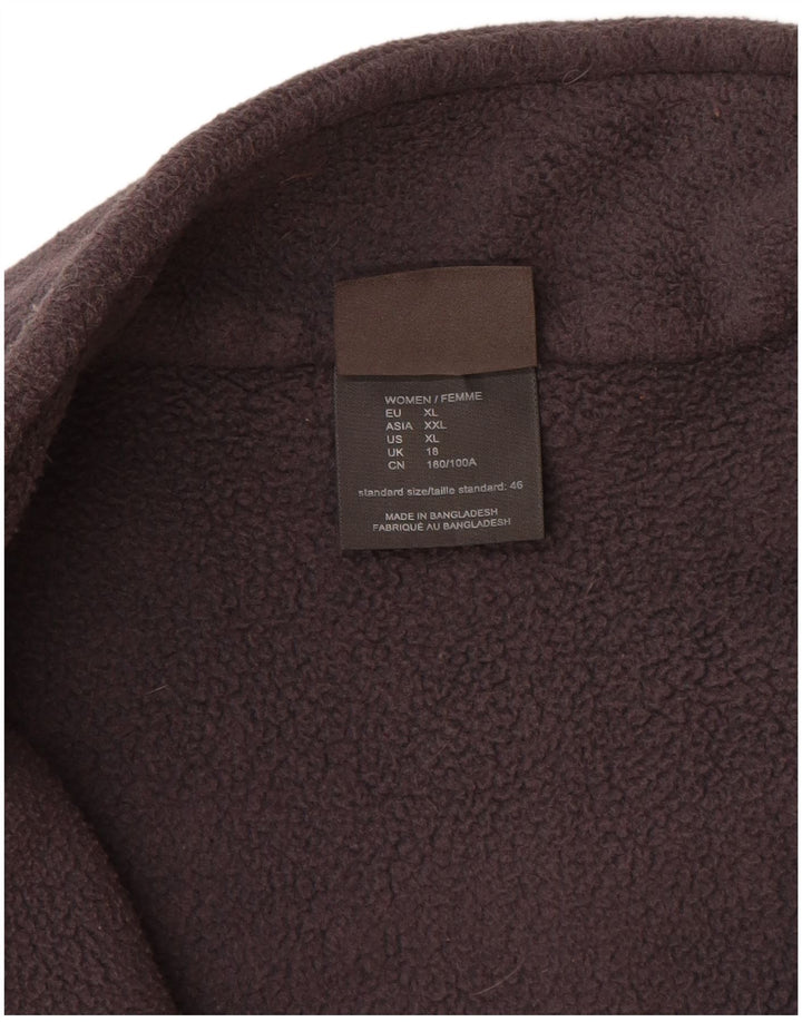 Jaqueta de lã feminina JACK WOLFSKIN UK 18 XL cinza poliéster