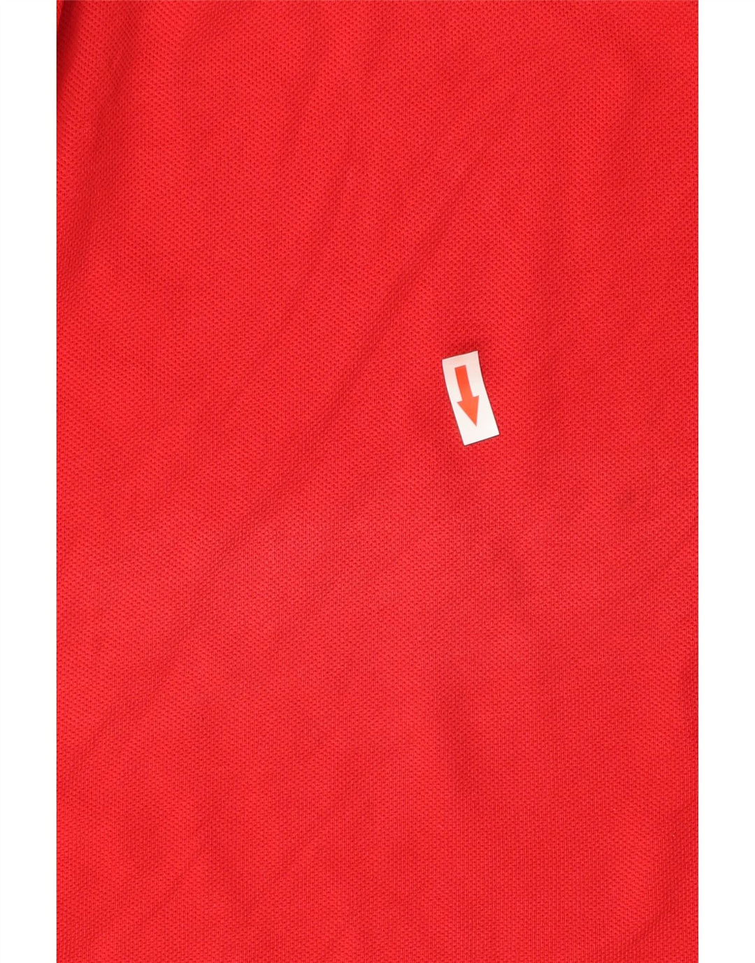 Camisa polo masculina Lacoste tamanho 5 grande algodão vermelho