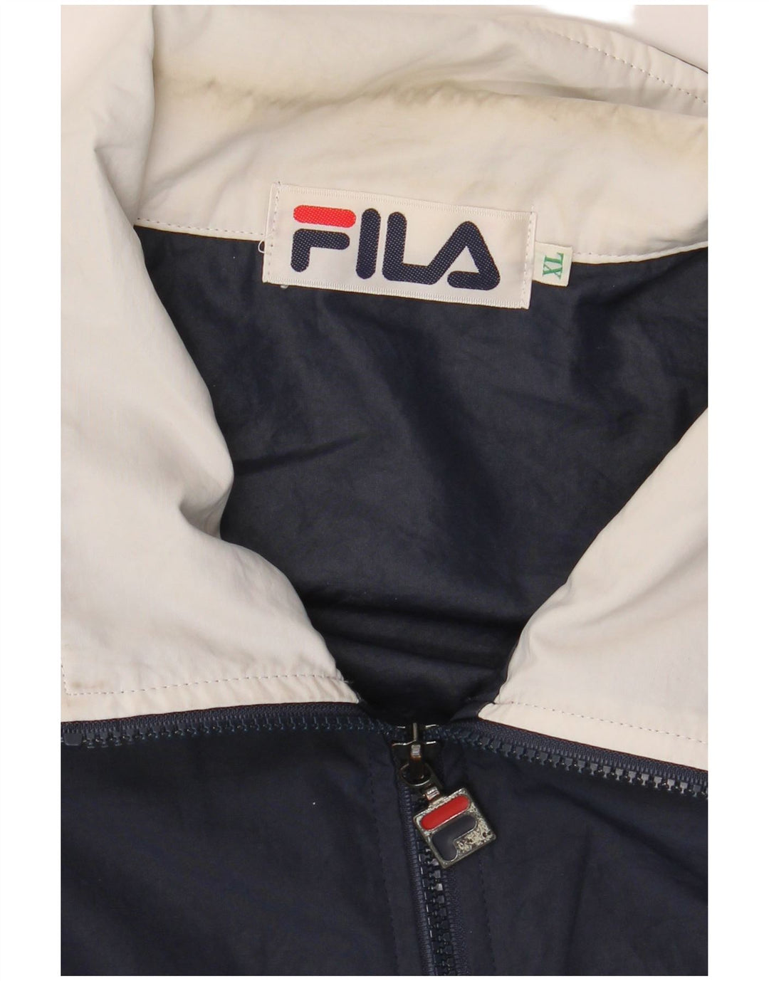 Jaqueta masculina Fila Tracksuit Top XL azul marinho colorblock