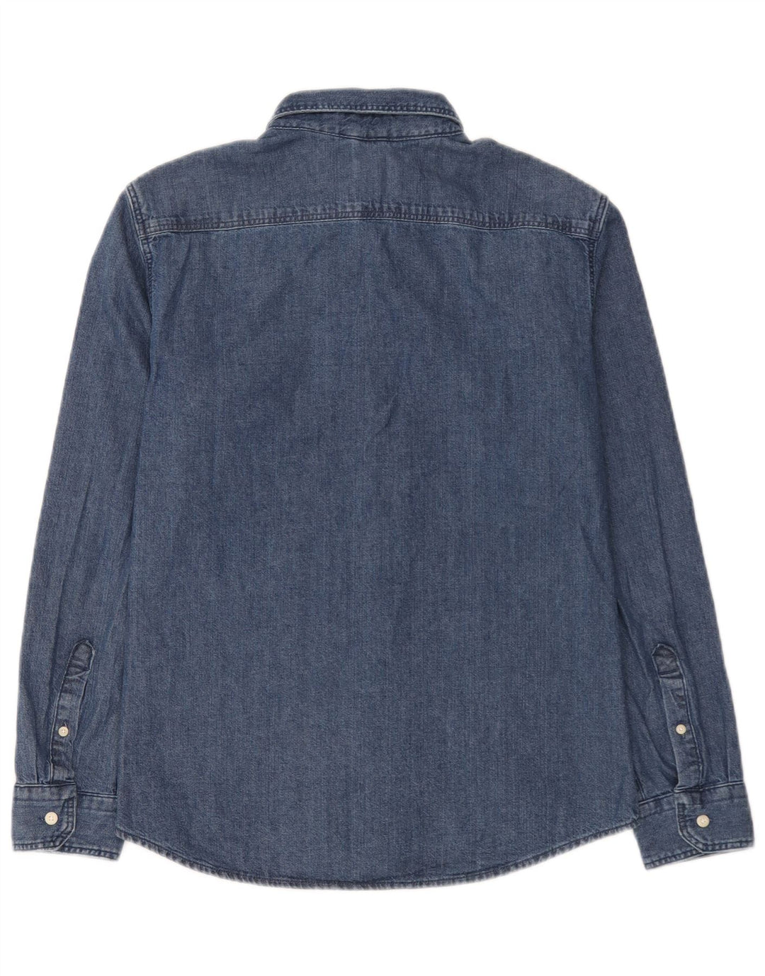 Camisa jeans masculina Levi's Slim Fit azul médio algodão