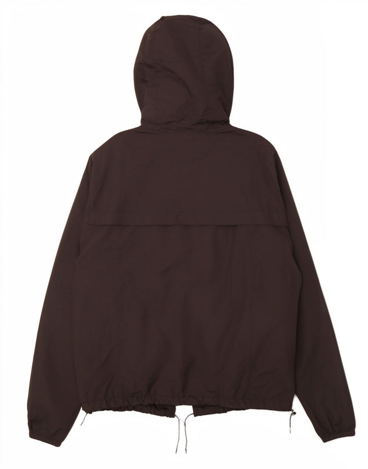 Jaqueta de chuva masculina Billabong com capuz UK 40 poliéster preto grande