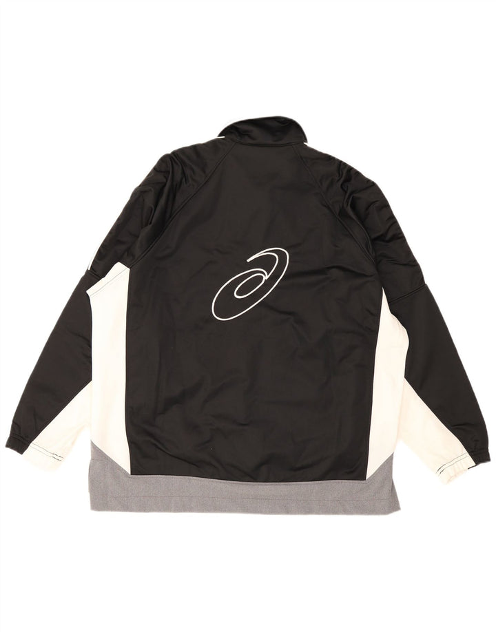 Jaqueta Asics Masculina Graphic Tracksuit Top Médio Preto Colorblock