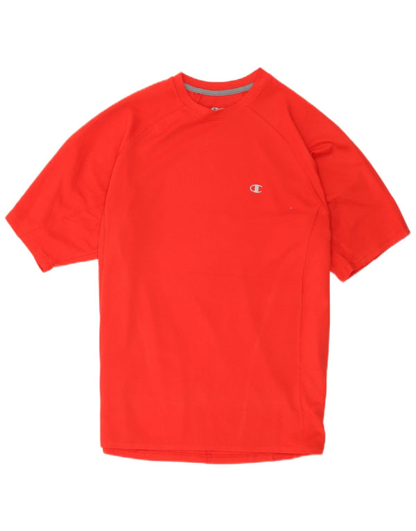 Camiseta masculina Champion grande poliéster vermelho