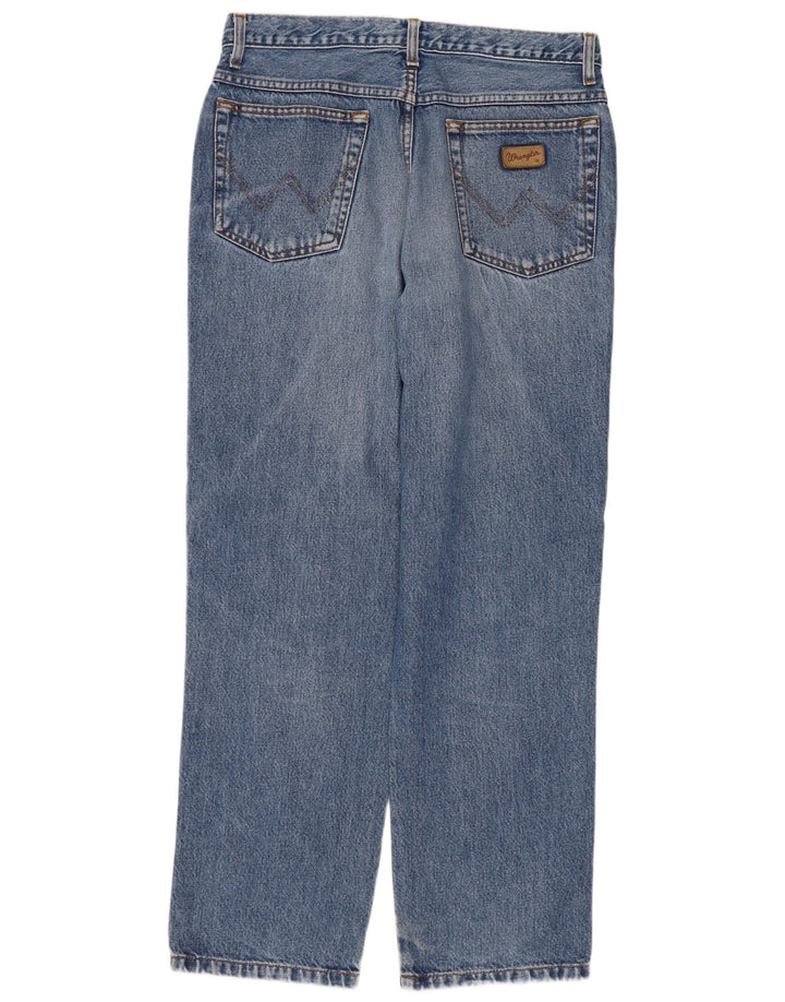 Wrangler Masculino Ohio Straight Jeans W32 L30 Azul Algodão