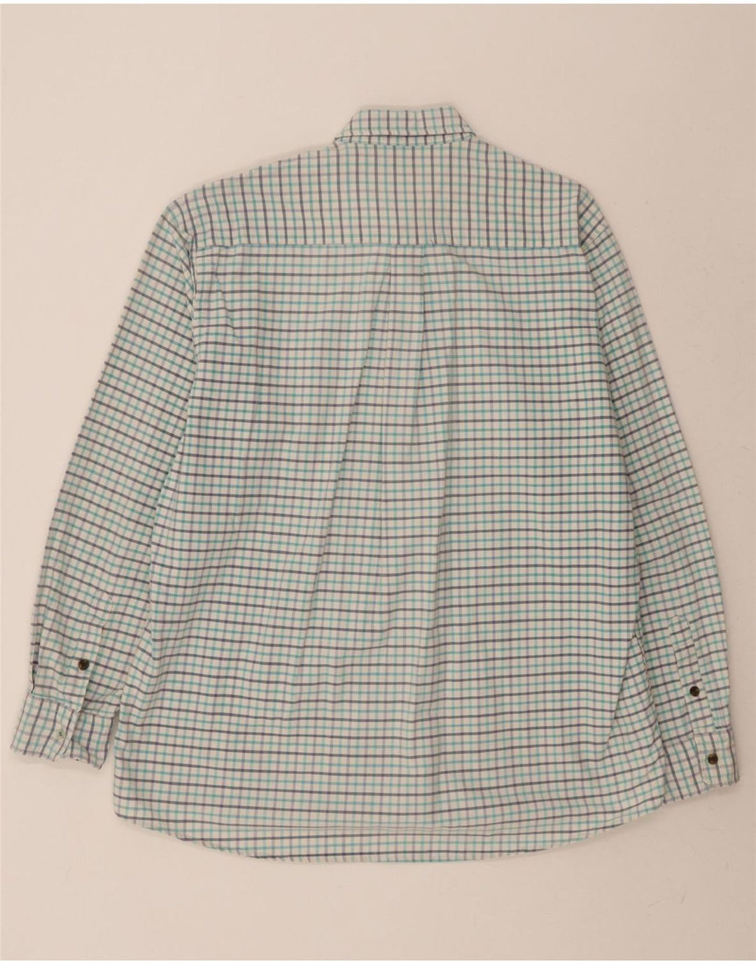 RIFLE Mens Shirt Large Multicoloured Check Cotton Vintage Rifle and Second-Hand Rifle from Messina Hembry 