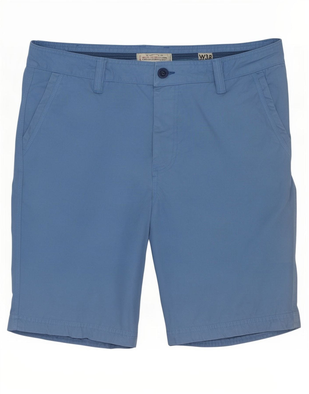 Shorts Chino Masculino Fat Face W38 XL Algodão Azul