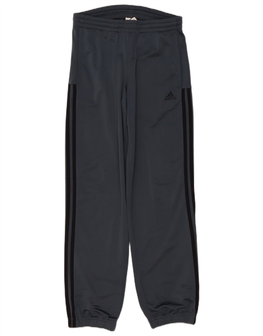 Adidas Mens Calças de treino Joggers UK 36/38 Pequeno Cinza Poliéster