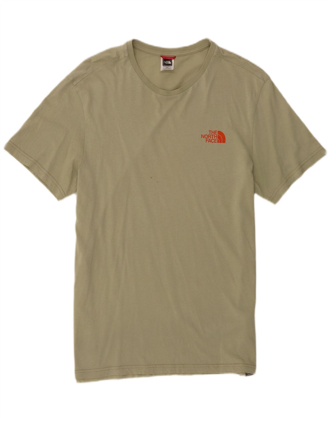 Camiseta masculina The North Face Top médio algodão cáqui