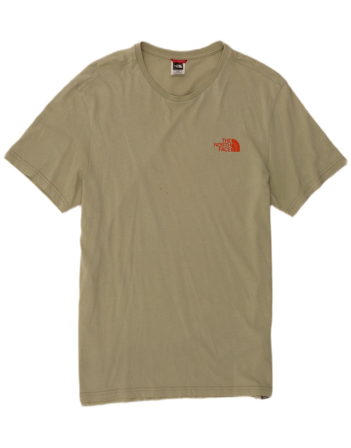 Camiseta masculina The North Face Top médio algodão cáqui
