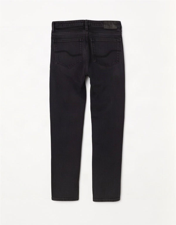 Fat Face Mens Jeans Slim W30 L30 Algodão Preto