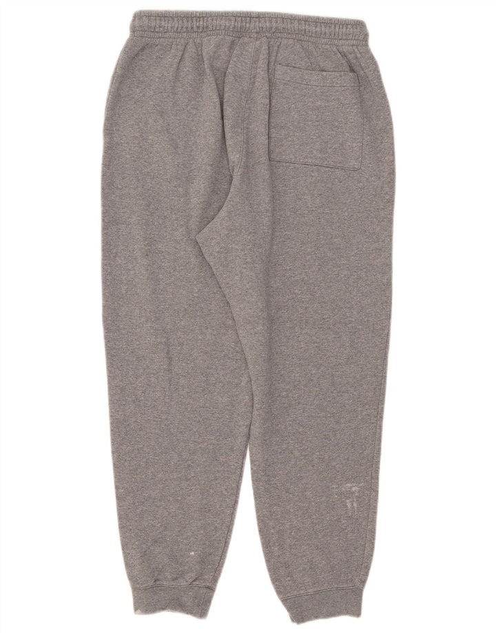 Calça de treino masculina Jordan Joggers grande algodão cinza