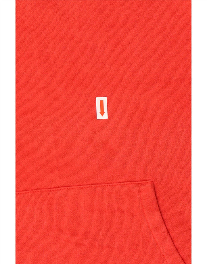 LEVI'S Boys Graphic Hoodie Jumper 13-14 Years XL  Orange Cotton Vintage Levi's and Second-Hand Levi's from Messina Hembry 