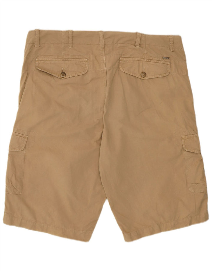 Shorts cargo masculino WOOLRICH W36 grande algodão bege
