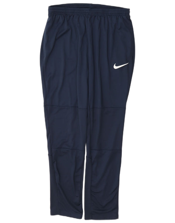 Calça de treino Nike masculina Dri Fit grande azul marinho