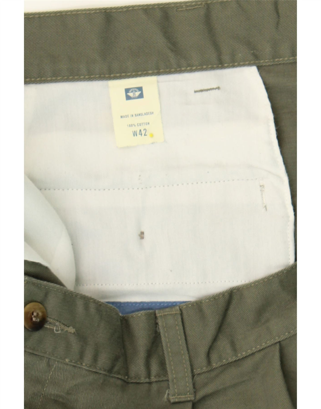 DOCKERS Mens Pegged Chino Shorts W42 2XL Green Cotton Vintage Dockers and Second-Hand Dockers from Messina Hembry 