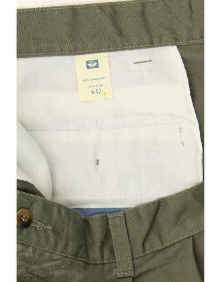 DOCKERS Mens Pegged Chino Shorts W42 2XL Green Cotton Vintage Dockers and Second-Hand Dockers from Messina Hembry 
