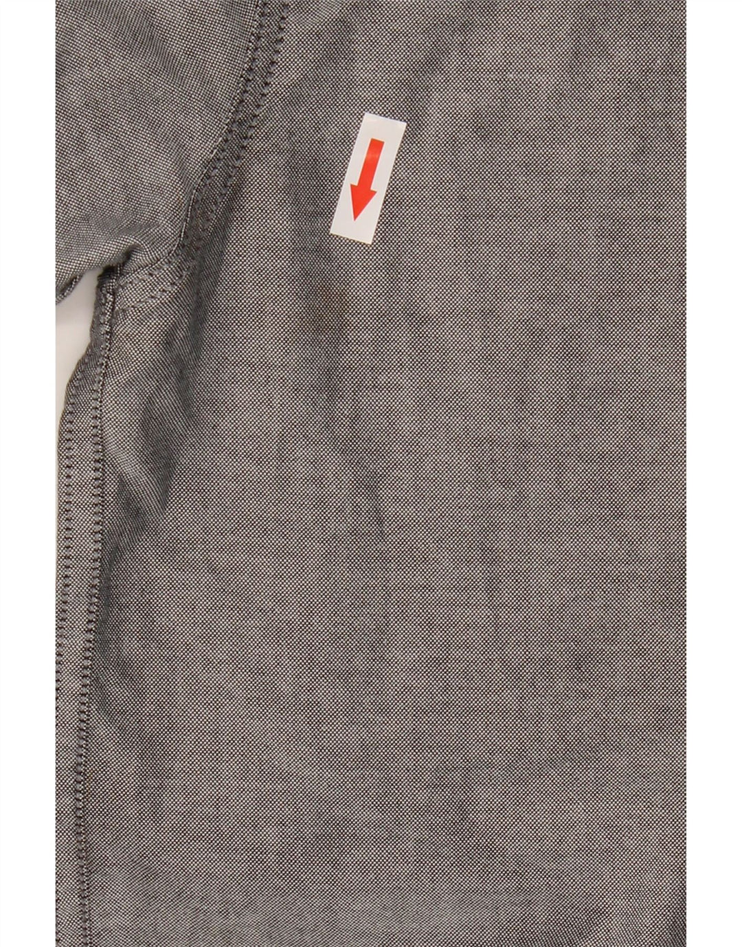 Camisa masculina slim fit Jack & Jones XL algodão cinza
