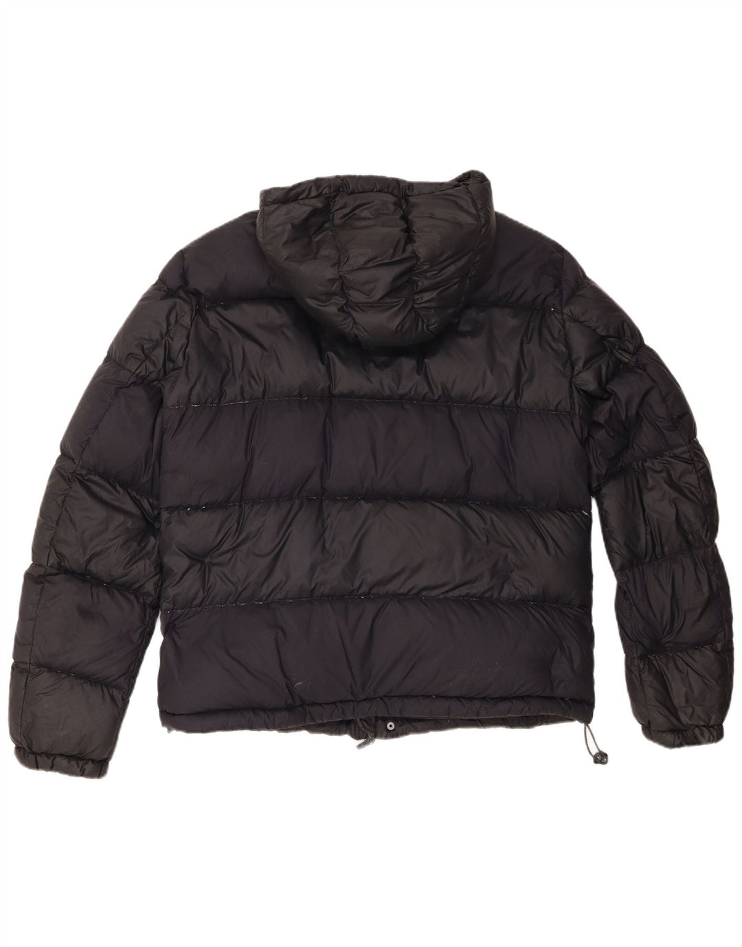 Jaqueta masculina acolchoada com capuz Armani Jeans EU 54 XL poliamida preta