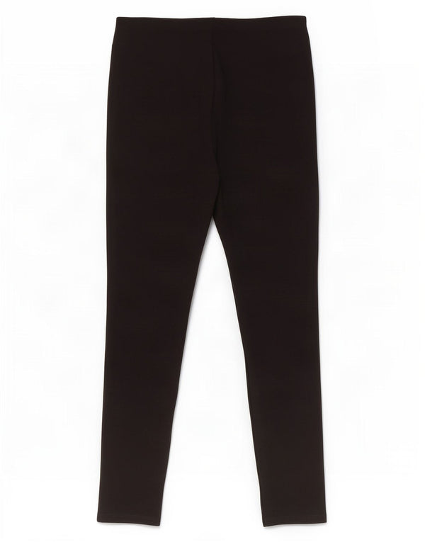 Zara Leggings Crop Feminino UK 12 Médio Preto