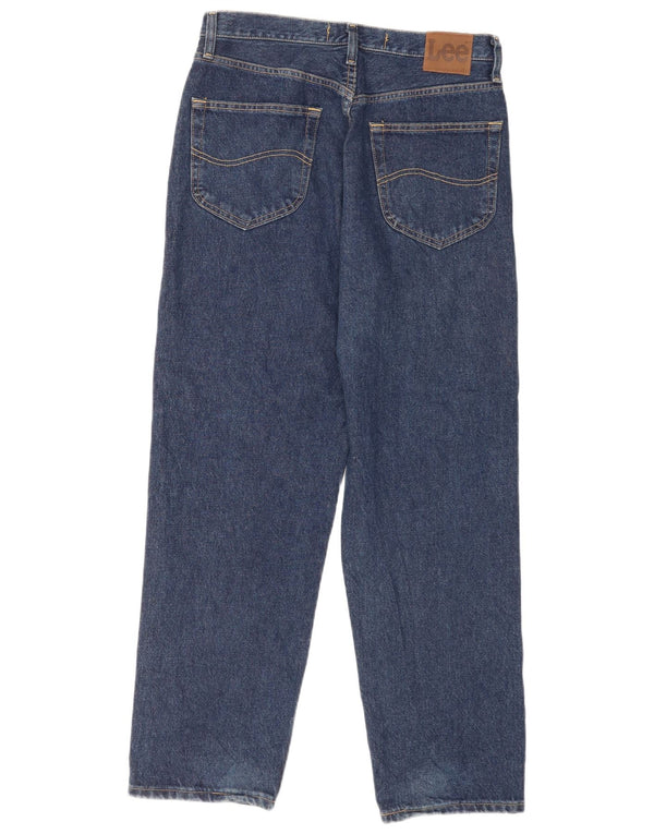 Lee Mens Relaxed Fit Straight Jeans W32 L30 Azul Algodão