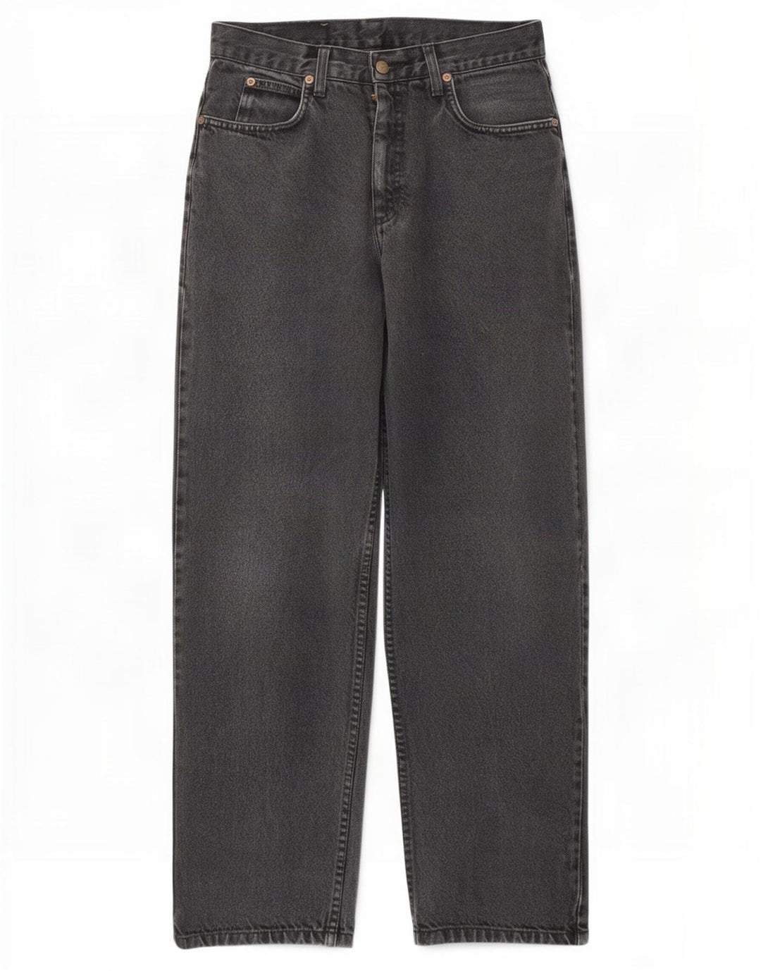 Lee Mens Loose Jeans W32 L32 Cinza Algodão