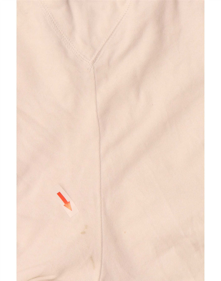 Calça de treino masculina Nike pequena branca