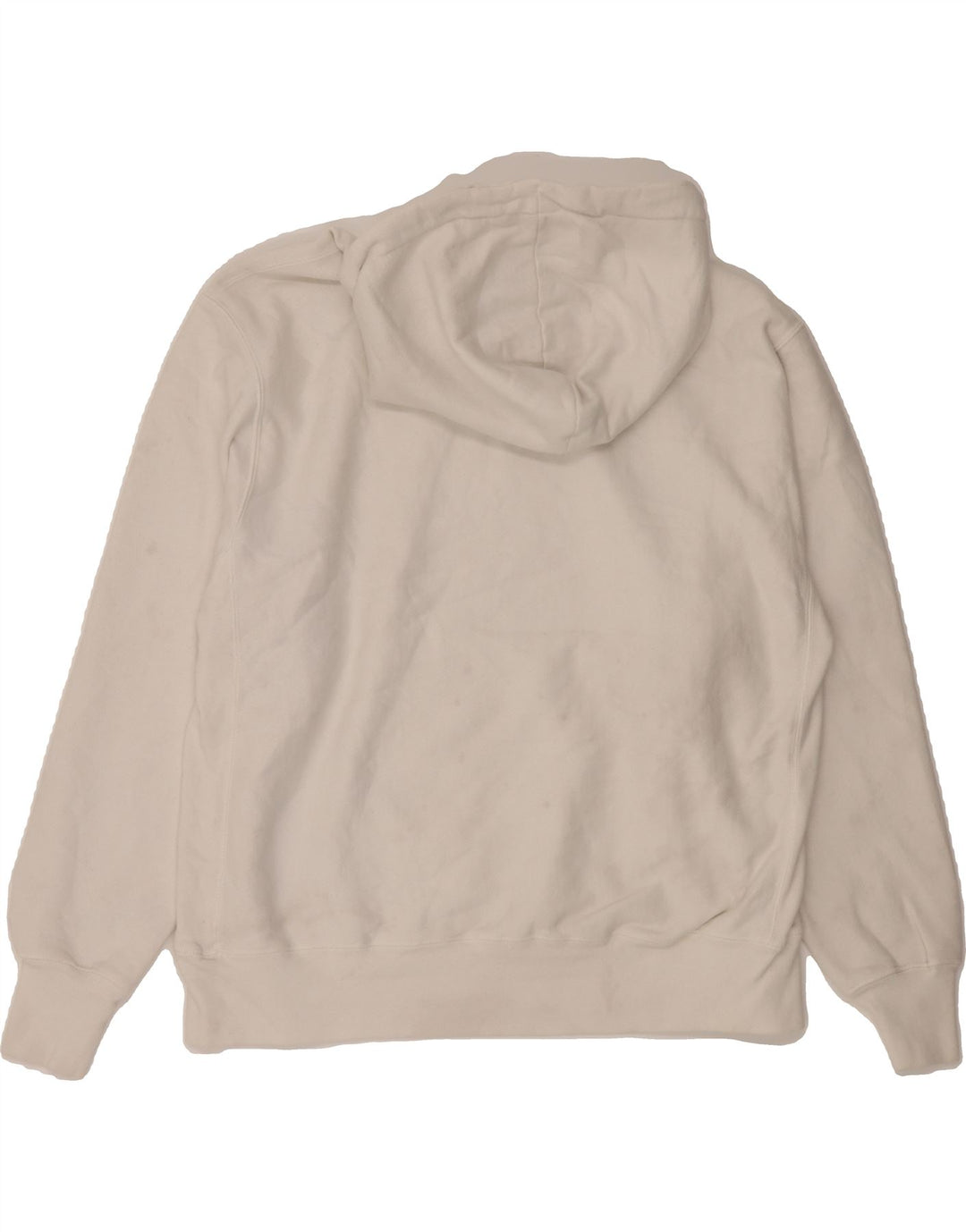CHAMPION Mens Graphic Hoodie Jumper XL White Cotton Vintage Champion and Second-Hand Champion from Messina Hembry 