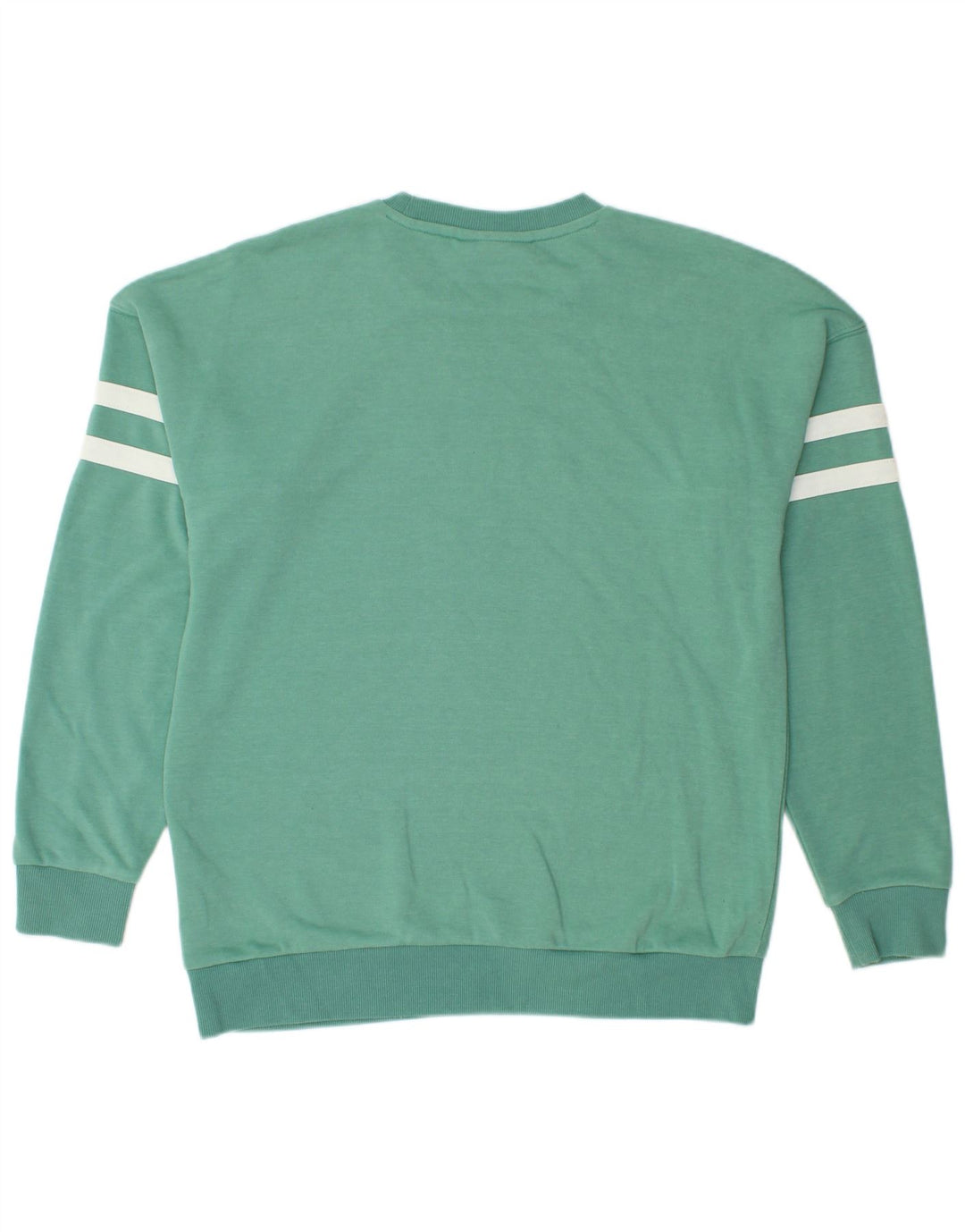 FILA Mens Graphic Moletom Jumper Pequeno Algodão Verde
