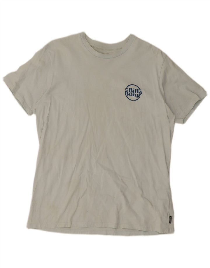 Camiseta masculina Billabong grande algodão azul