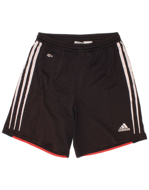 Adidas Meninos Climacool Sport Shorts 11-12 Anos W26 L7 Preto Colorblock