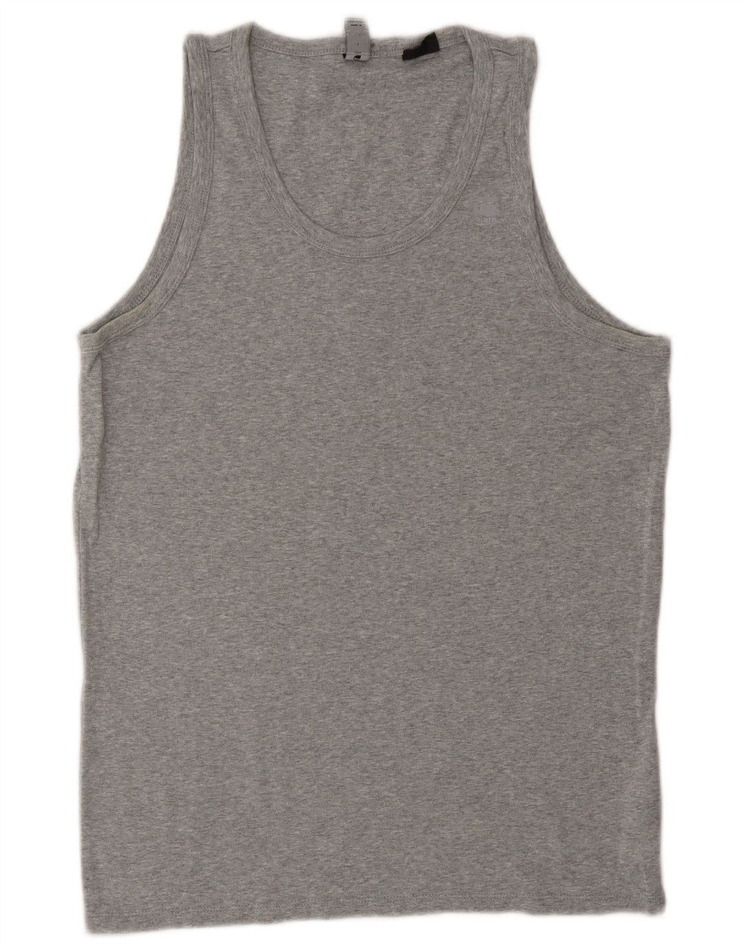 Colete masculino G-STAR grande algodão cinza