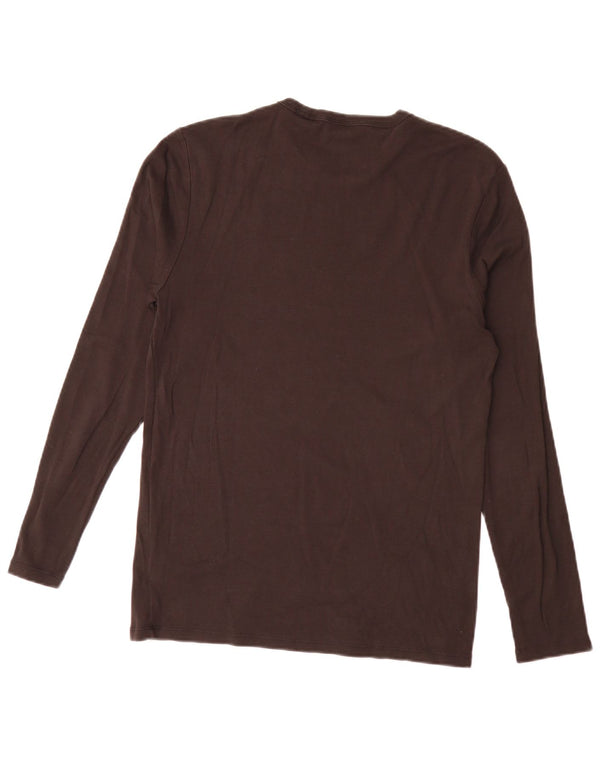 G-Star Mens Top Manga Longa Médio Algodão Preto