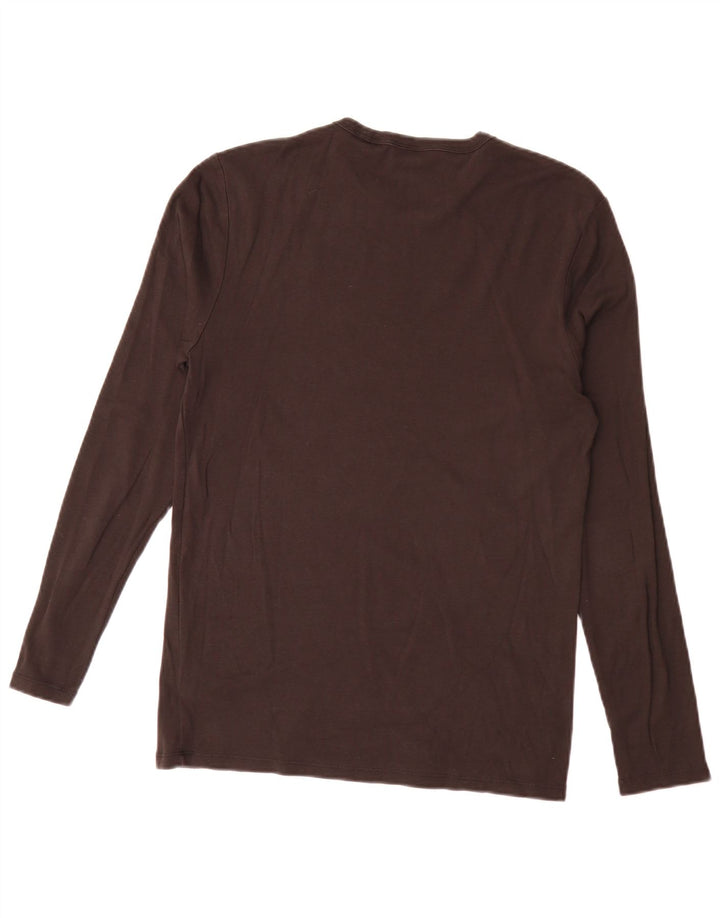 G-Star Mens Top Manga Longa Médio Algodão Preto
