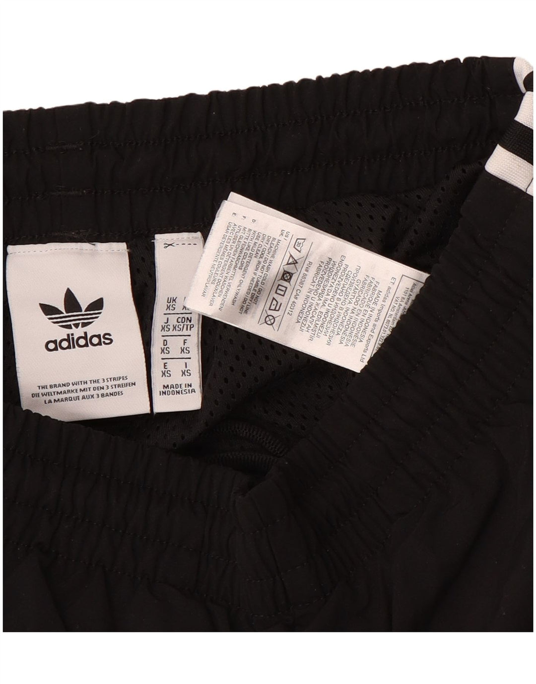 Adidas Mens Graphic Calças de treino Joggers XS Poliéster Preto