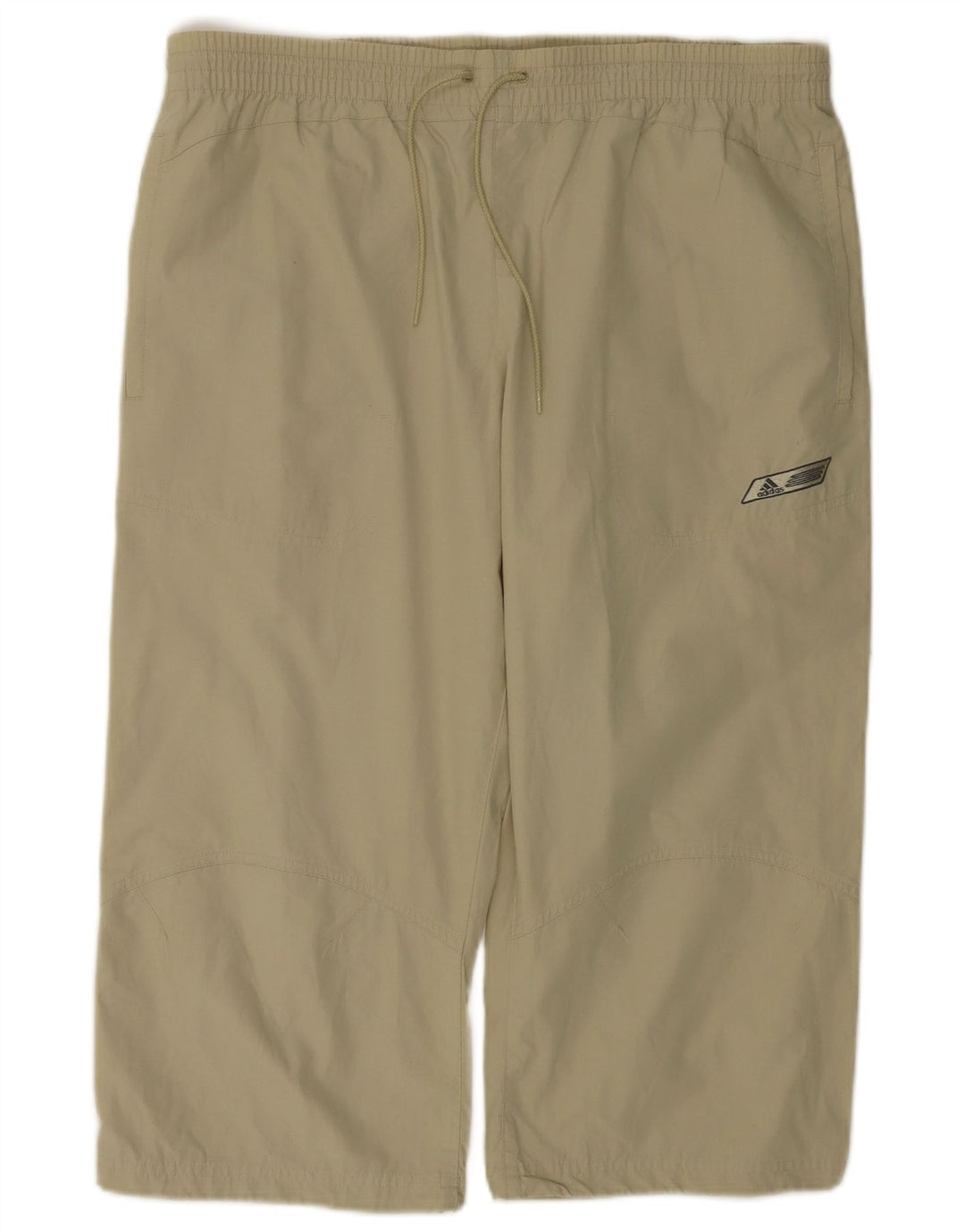 Calça Adidas Mens Capri Treino Médio Cáqui Poliéster