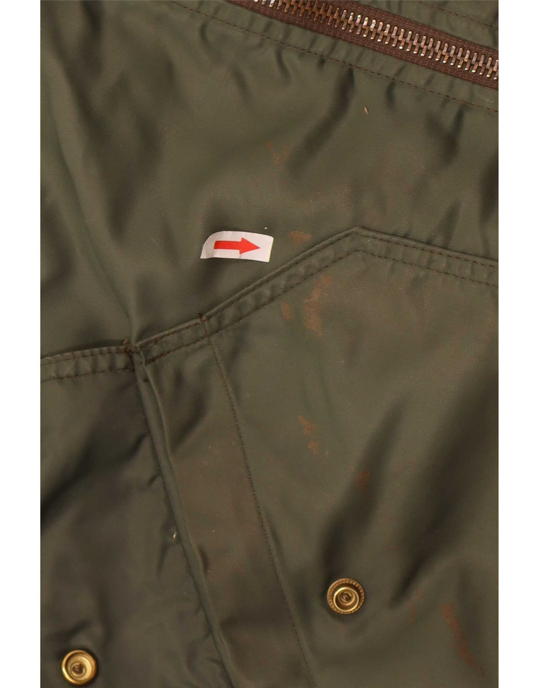 Jaqueta bomber masculina Carrera UK 40 grande cáqui colorblock poliamida