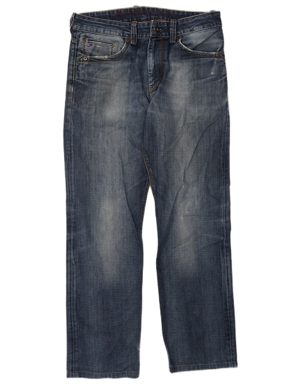Jeans retos masculinos Tommy Hilfiger W34 L32 azul