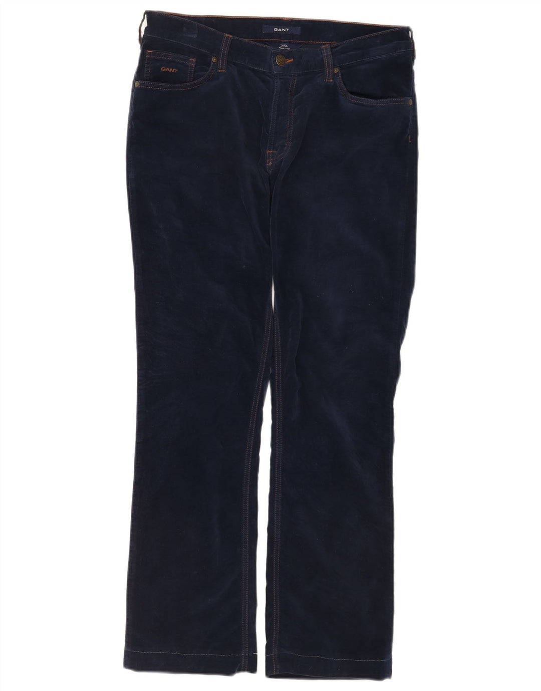 Gant feminino Carol Regular Fit Bootcut Jeans W29 L28 Azul Marinho Algodão