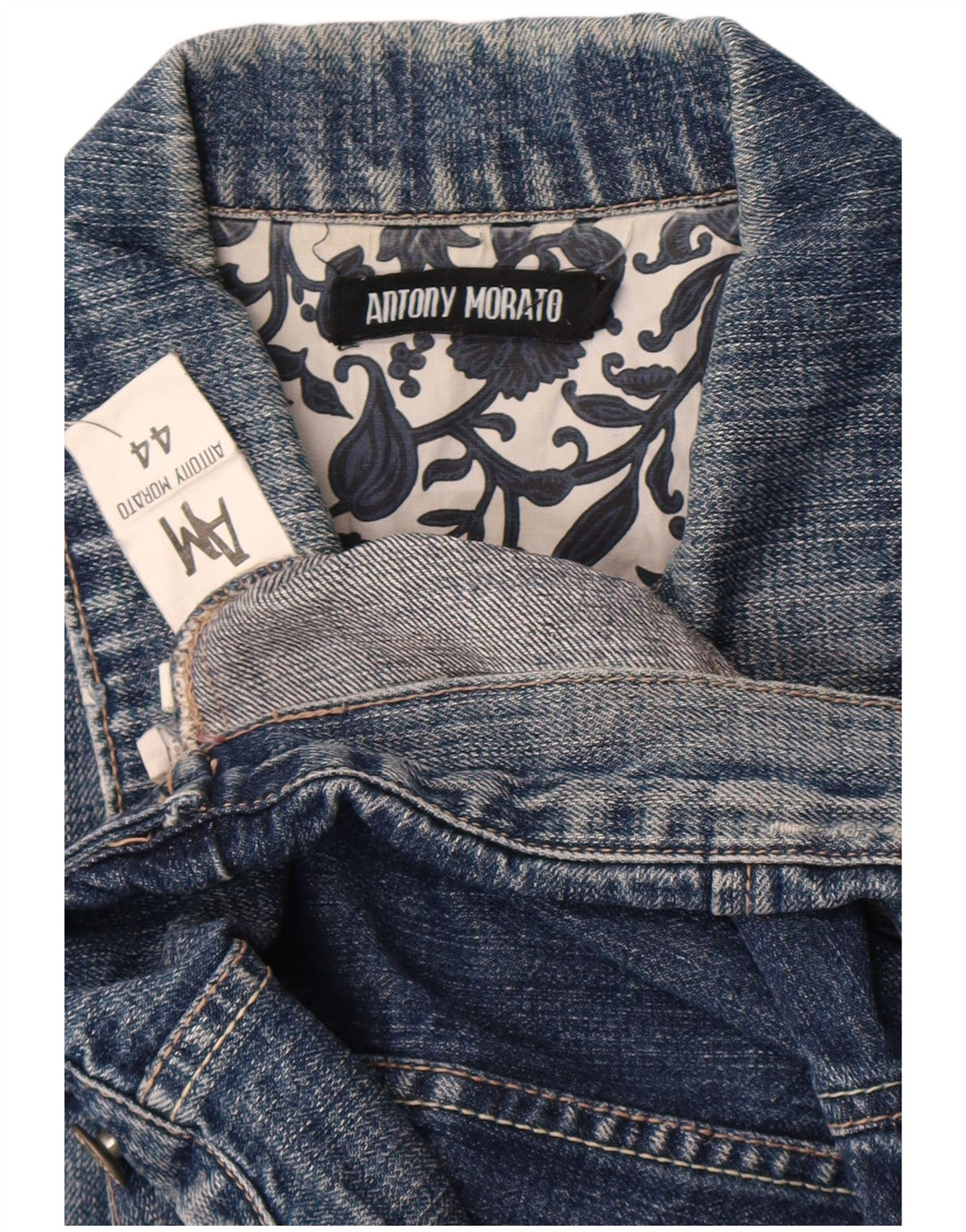 Jaqueta jeans feminina Antony Morato IT 44 azul médio