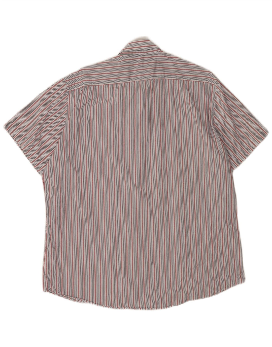 CARRERA Camisa masculina de manga curta regular fit 2XL listrada azul