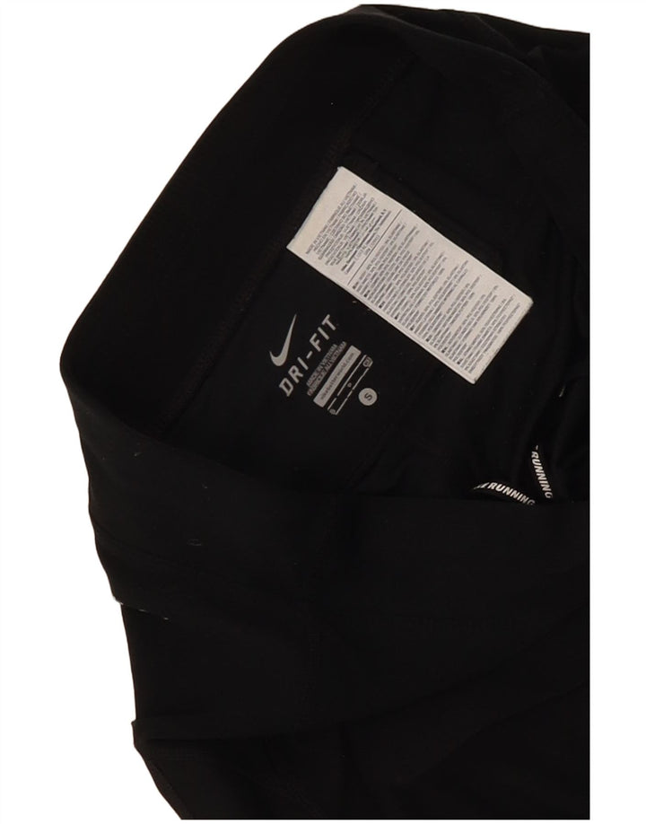 Leggings Nike Dri Fit Capri UK 10 Pequeno Poliéster Preto