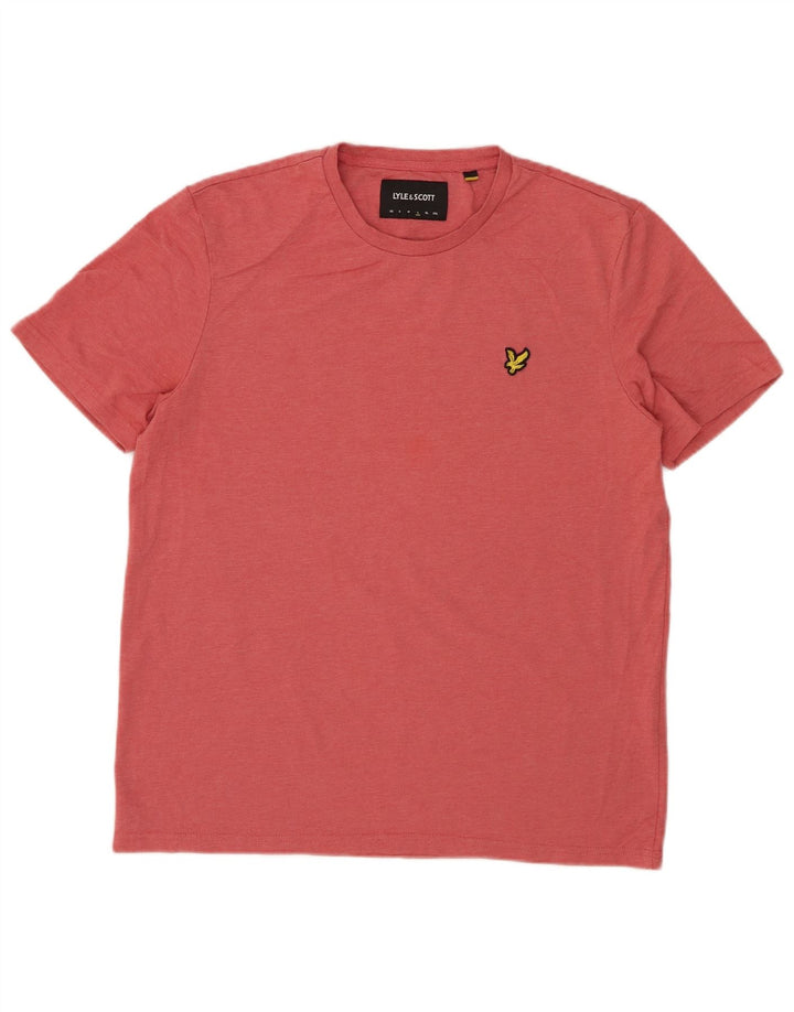 Camiseta masculina LYLE & SCOTT grande poliéster vermelho