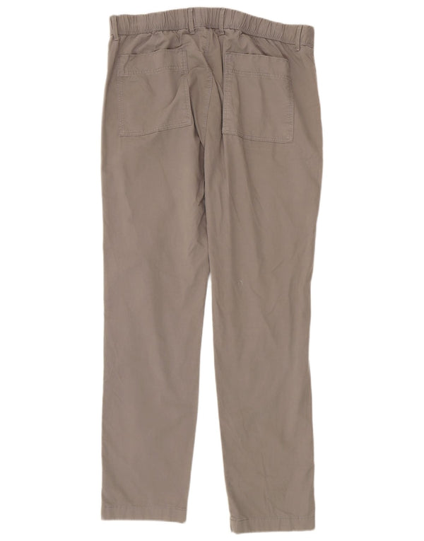 Calça Chino Masculina Slim Fit Marks & Spencer W34 L31 Algodão Cinza