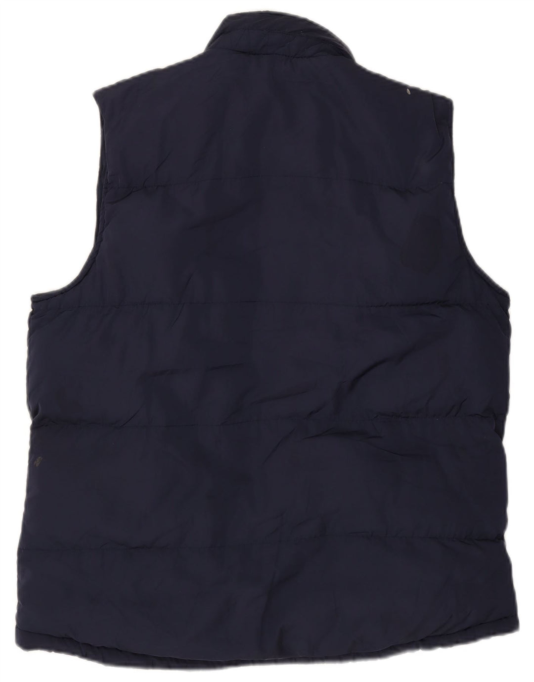 Crew Clothing Mens acolchoado Gilet UK 38 poliéster azul marinho médio