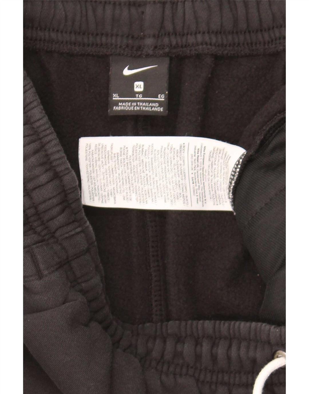 Shorts esportivos masculinos Nike XL algodão preto