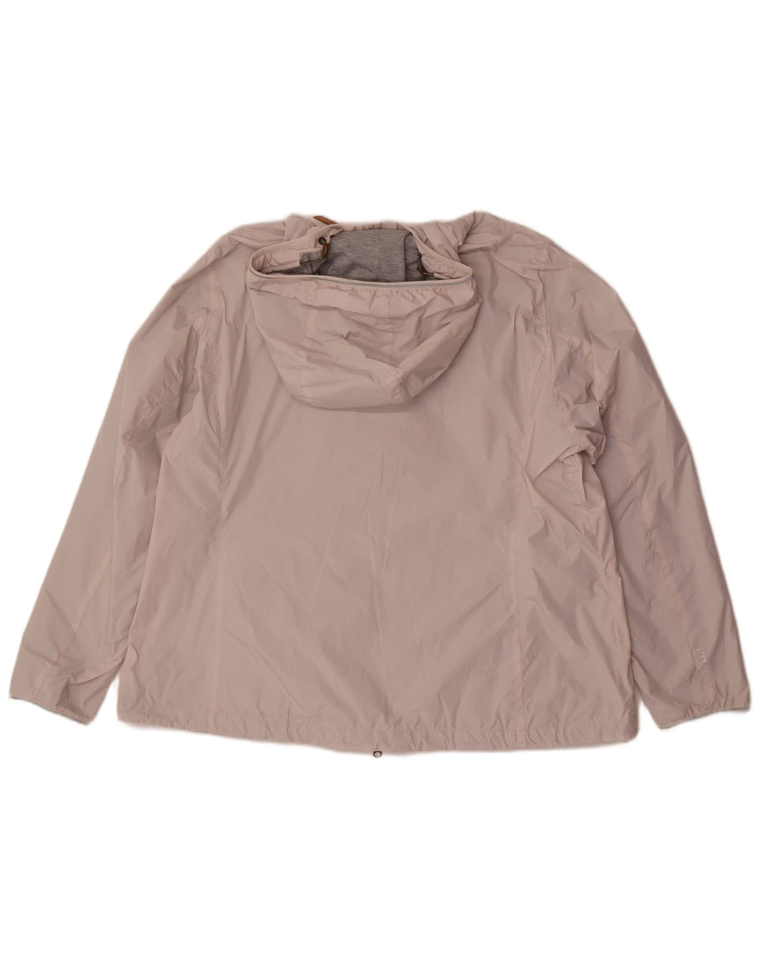 Jaqueta corta-vento masculina Camel Active com capuz EU 48 poliéster bege médio