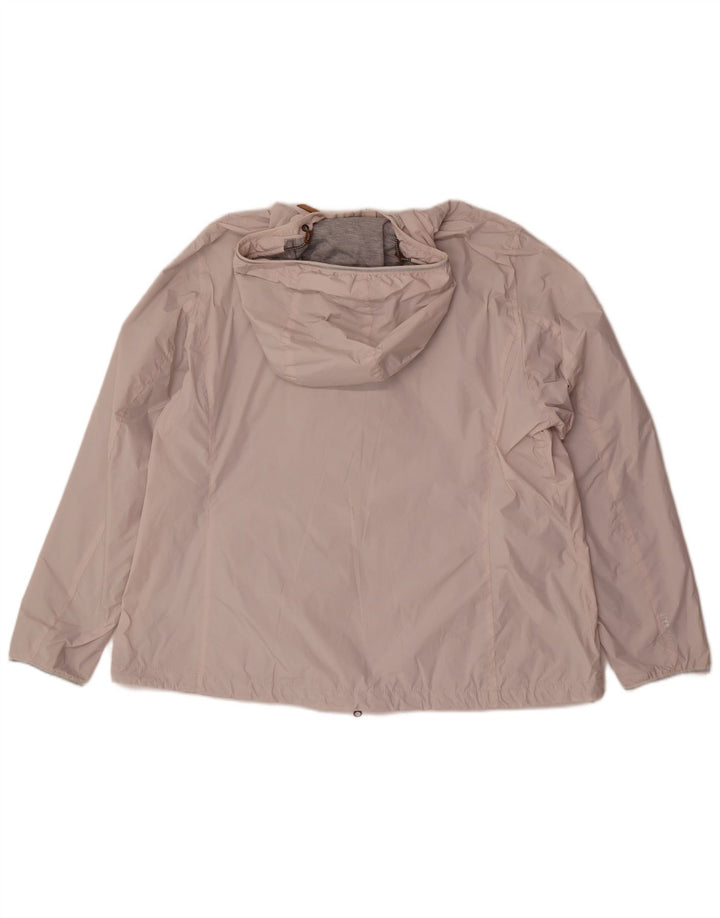 Jaqueta corta-vento masculina Camel Active com capuz EU 48 poliéster bege médio
