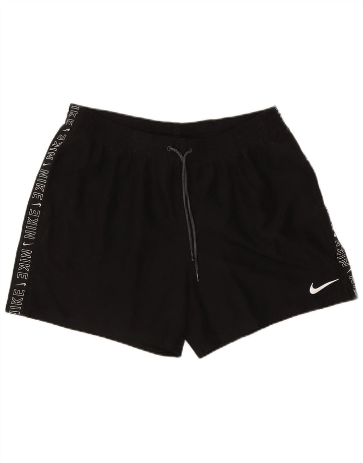 Shorts esportivos gráficos masculinos Nike XL preto poliéster